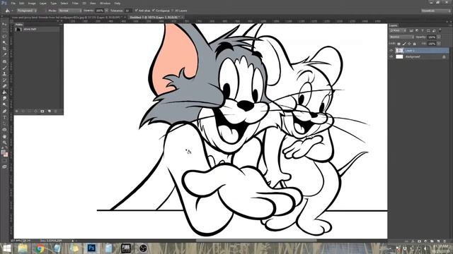 Tom And Jerry Paint I Photoshop cc 2019 смотреть онлайн