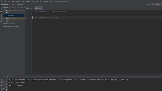 ДИСКОРД БОТ #3 | ДЕЛАЕМ КОГИ | DISNAKE/DISCORDPY | DISCORD BOT PYTHON смотреть онлайн