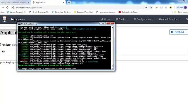 jHipster, creando microservicios смотреть онлайн