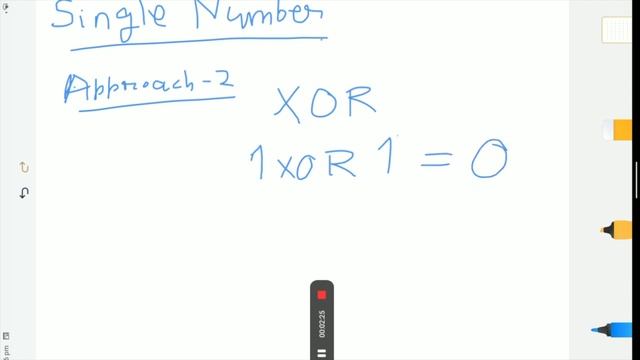 136. Single Number || Python code || Hash Map, Xor and Set || Competitive Coding смотреть онлайн