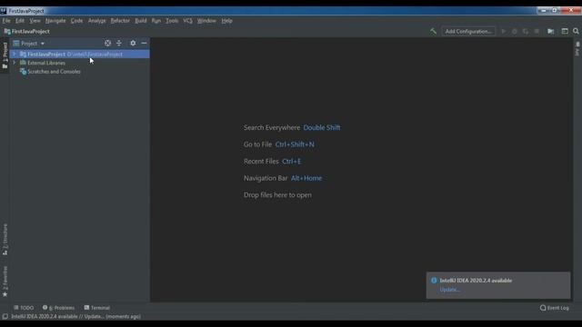 How To Run Java Program in IntelliJ IDEA |Creating your first Java application with IntelliJ IDEA смотреть онлайн