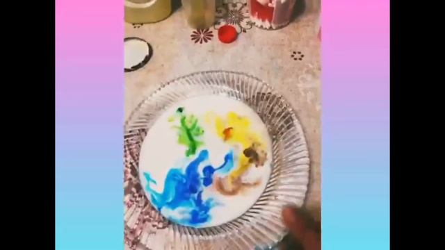 Мастер-класс «Рисование на молоке» смотреть онлайн