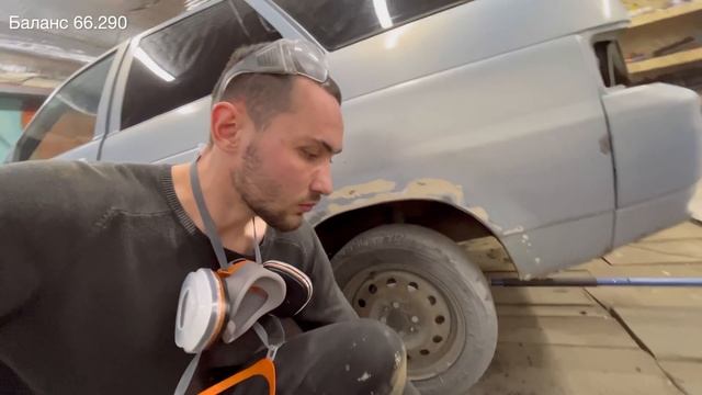 ПОЛНАЯ ПОКРАСКА В ГАРАЖЕ. 1 МЛН НА ТАЗАХ. Блатной номер на 2112 смотреть онлайн