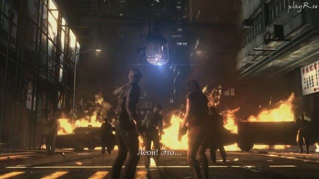 Прохождение Resident Evil 6 Леон Часть 19 (Порт) смотреть онлайн