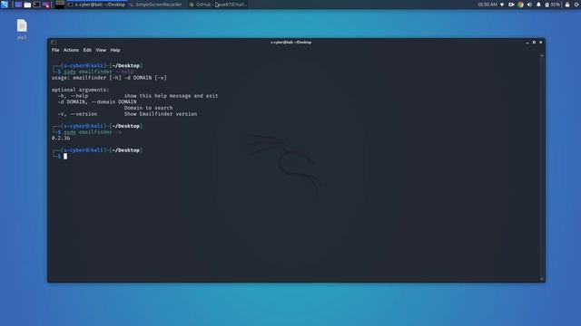 Python - 3.9 | Emailfinder library | Infoga | #kalilinux Cari email di suatu domain | #infoga смотреть онлайн