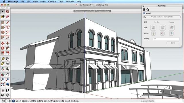 SketchUp Training Series: Match Photo part 1 смотреть онлайн