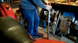 Разборка пера вилки ИЖ Орион