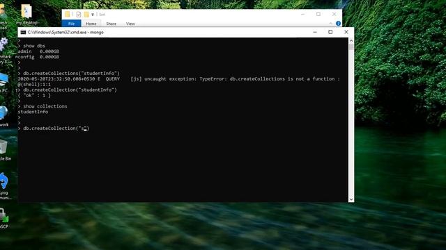mongoDB drop and Delete collection Query смотреть онлайн