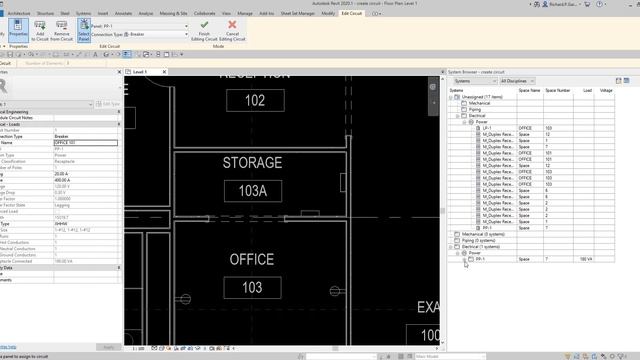 REVIT MEP 2020 - STEP BY STEP TUTORIAL 25 - HOW TO CREATE ELECTRICAL CIRCUIT смотреть онлайн