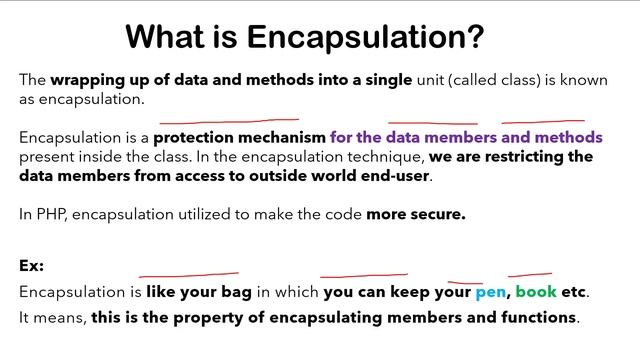 Encapsulation in PHP | Encapsulation in PHP in Hindi | OOP | PHP में Encapsulation क्या होता है? смотреть онлайн