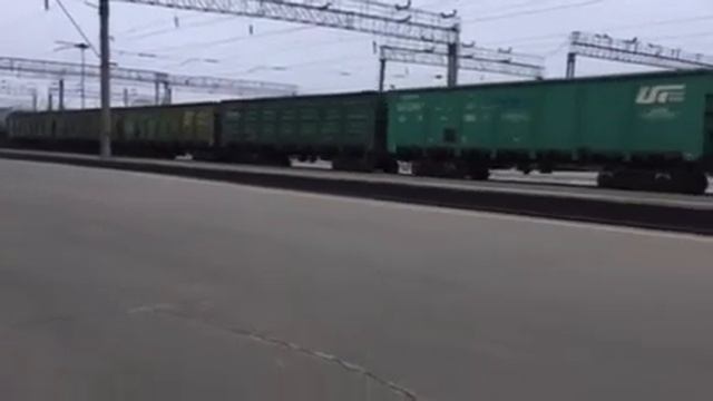 Гонка поездов по станции Ижевск. смотреть онлайн