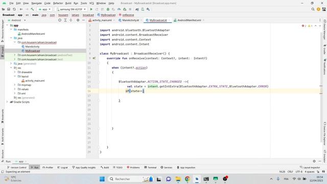 BroadcastReceiver sous Android avec Kotlin смотреть онлайн