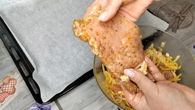 Мясо по французски из свинины!!! Вкуснейшее горячее блюдо НА НОВЫЙ ГОД 2024!!! смотреть онлайн
