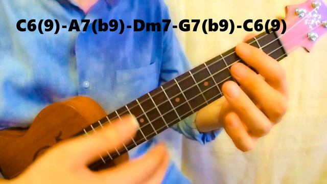 Jazz Exercise #5 for Ukulele【C6(9)-A7(b9)-Dm7-G7(b9)-C6(9)】 смотреть онлайн