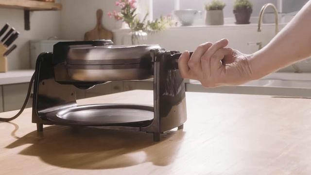 VonShef Rotating Waffle Maker смотреть онлайн