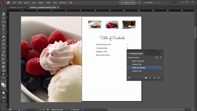 How to Create a Table of Contents in InDesign смотреть онлайн