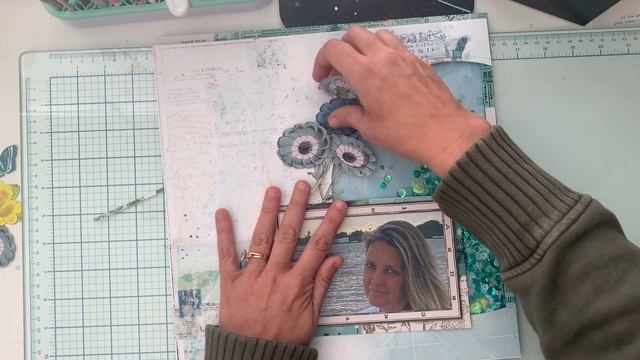 I did a double page layout! смотреть онлайн