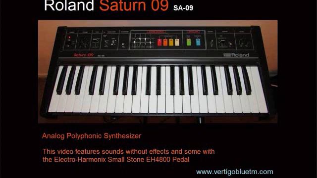 Roland Saturn 09 Synthesizer смотреть онлайн