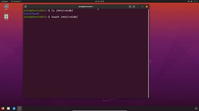 Ubuntu 20.04 mdadm raid6 step by step смотреть онлайн