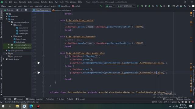 Adding Controls in VideoView Video Player App Part 13 смотреть онлайн