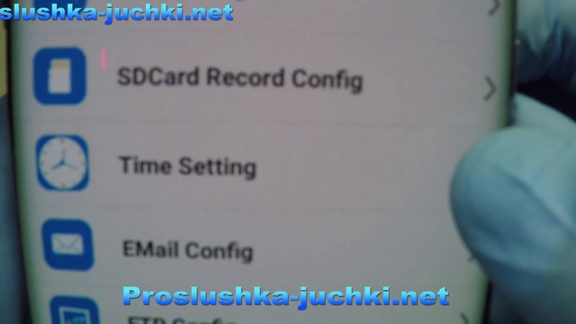 Инструкция по настройке для Настольных часов с камерой WIFI