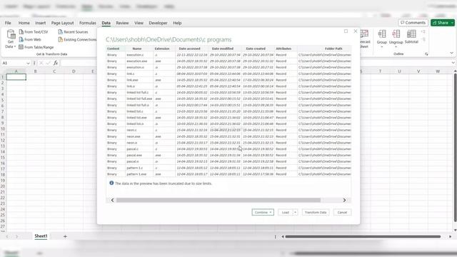How to import data from the project folder into Excel || Chapter 5 смотреть онлайн