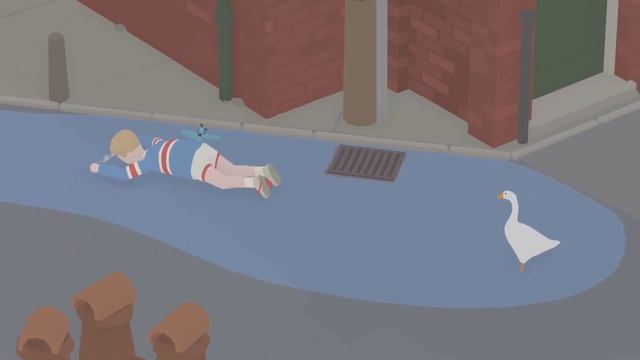 Ghastly - Trip the boy in the puddle (Secret) - Untitled Goose Game - Achievement Guide смотреть онлайн