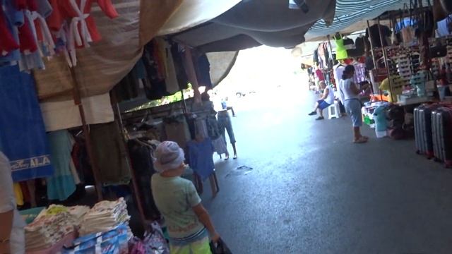 Аланья Рынок одежды в Оба понедельник 2 сентября смотреть онлайн