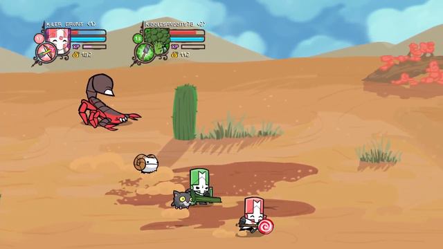 Brock Lee Gets Left Behind | The Friends Play Castle Crashers смотреть онлайн