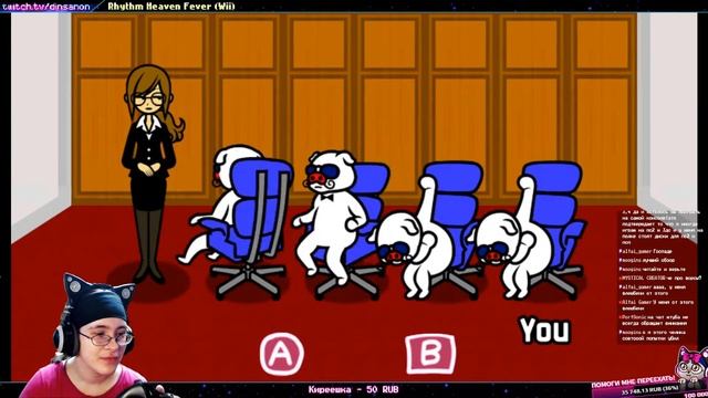 ОБезьяны которых ненавидят! Второй столбец | Rhythm Heaven Fever (Wii) #2 смотреть онлайн