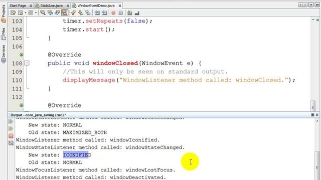 Advanced Java Swing- Bangla Tutorial(WindowEvent Example)- Class 13 смотреть онлайн