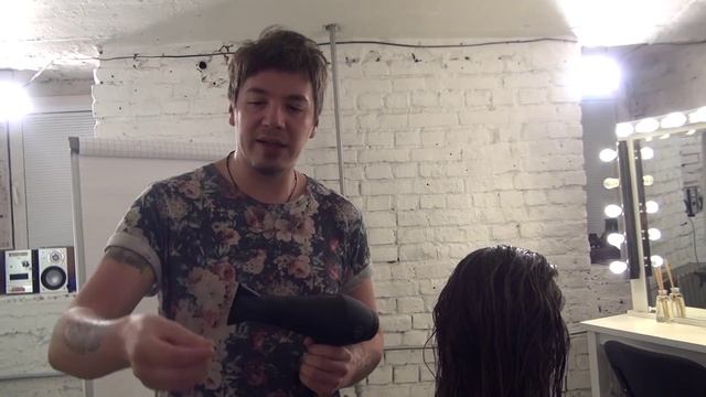 Как Правильно и Быстро подготовить волосы к укладке. Урок для парикмахеров. смотреть онлайн