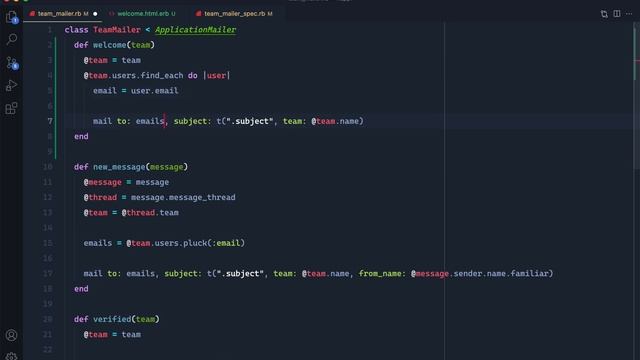 Rails ActionMailer basics смотреть онлайн