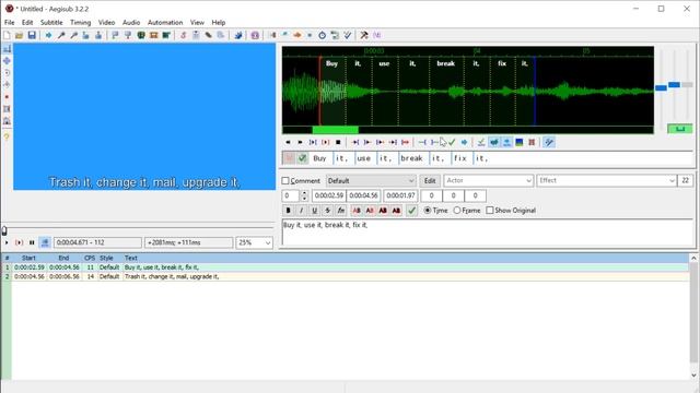 Aegisub Lesson 9 - Sing Along Song Lyrics with Karaoke Mode смотреть онлайн