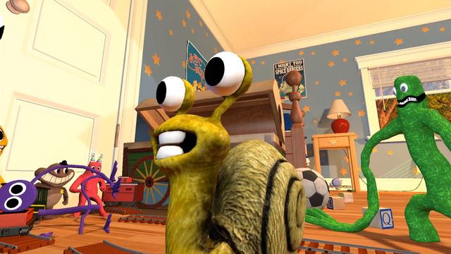 GARTEN OF BANBAN 2 FAMILY TOY ROOM In Garry`s mod смотреть онлайн