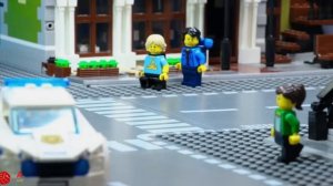 Lego City Prison Break: Secret Escape Tunnel | Lego Stop Motion