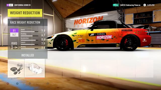 Forza Horizon 2 - Honda S2000 Drift Build! смотреть онлайн
