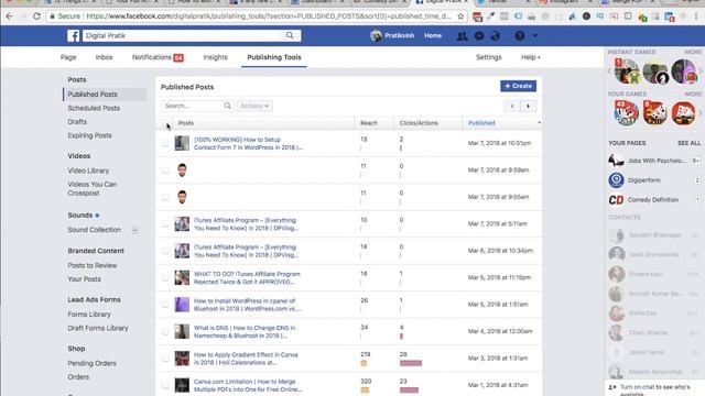 How to Delete All Posts on Facebook Page with One Click in 2018 | DPVlog 021 смотреть онлайн