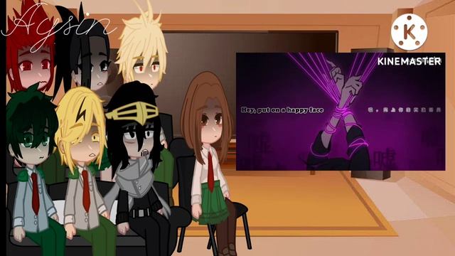 bnha/mha/class 1A react to mineta as kokichi ouma смотреть онлайн