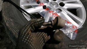 Замена передних стоек стабилизатора Камри 40.