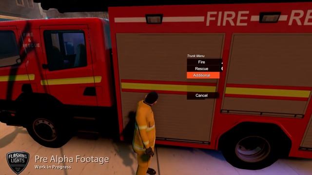 Firefighter Gameplay Pre-alpha - Flashing Lights смотреть онлайн