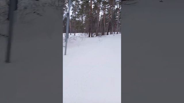 Тольятти. Горные лыжи. Подъёмник смотреть онлайн