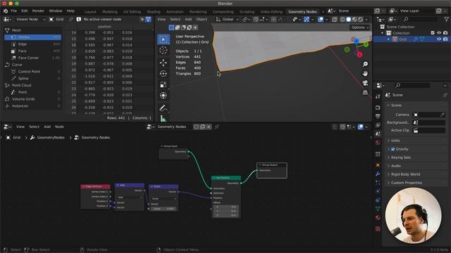 Blender Tutorial - Create a Smooth Node with Geometry Nodes смотреть онлайн
