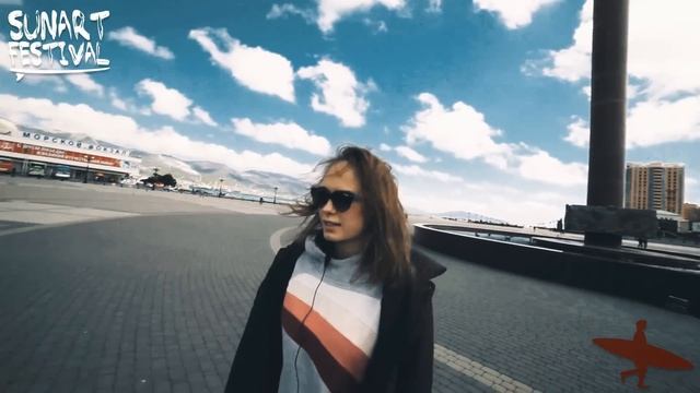 SUNART 2015. Промо в Новороссийске. Виндскейт. смотреть онлайн