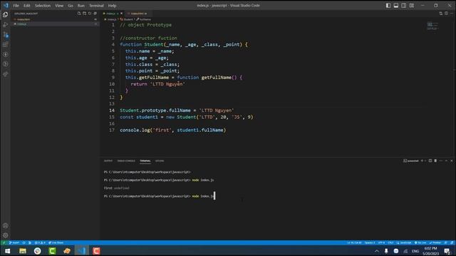 Javascript siêu dễ - Object prototype trong javascript - Lập trình thật dễ смотреть онлайн