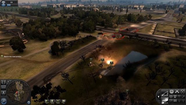 SOVIET INVASION - World in Conflict: Soviet Assault - Mission 1 смотреть онлайн