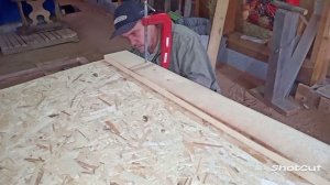 ДЕЛАЮ ДВЕРЬ ИЗ ОСП ПОНЕЛИ