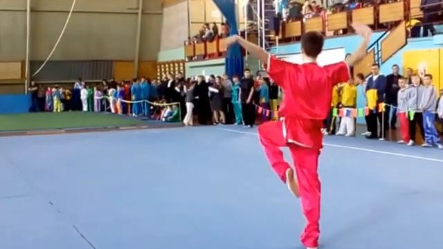 Гладущенко Дмитрий - чан цюань (категория 12-14 лет) смотреть онлайн