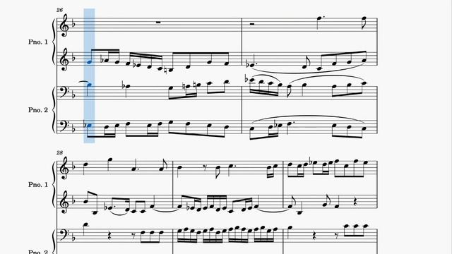【Piano Sheet music】Kyrie from Mozart Requiem K626 смотреть онлайн