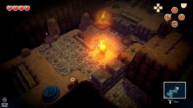 Oceanhorn: Monster of Uncharted Seas PS4 Gameplay - Walkthrough Part 1 - Hermit's Island смотреть онлайн